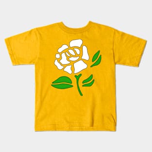 White rose Kids T-Shirt